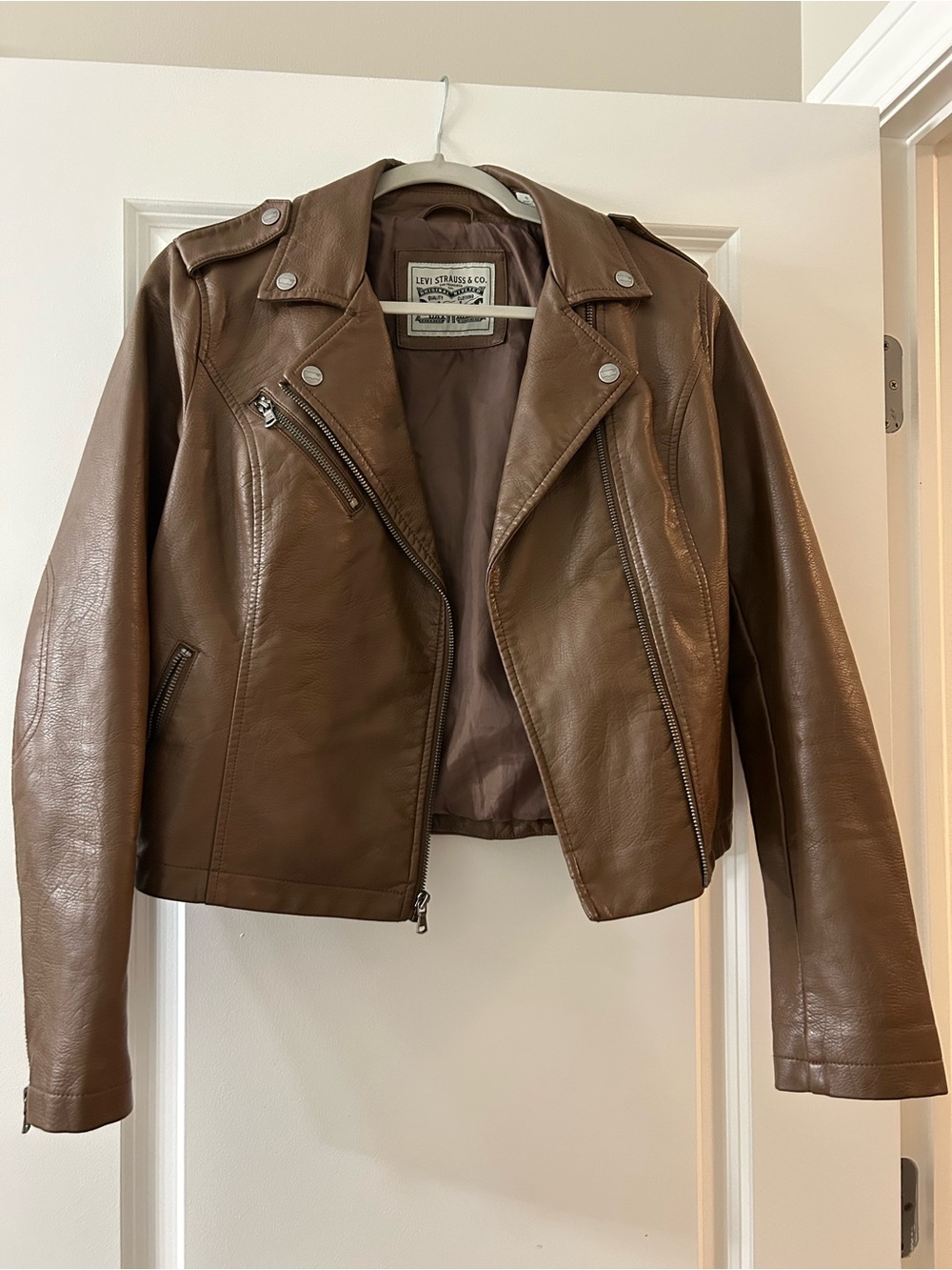 Levi's Women's Brown Leather Jacket